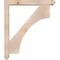 Ekena Millwork Westlake Arts and Crafts Smooth Bracket w/ Offset Brace, Douglas Fir, 5 1/2"W x 38"D x 44"H BKT0604X38X44WTL03SDF - alternate 2